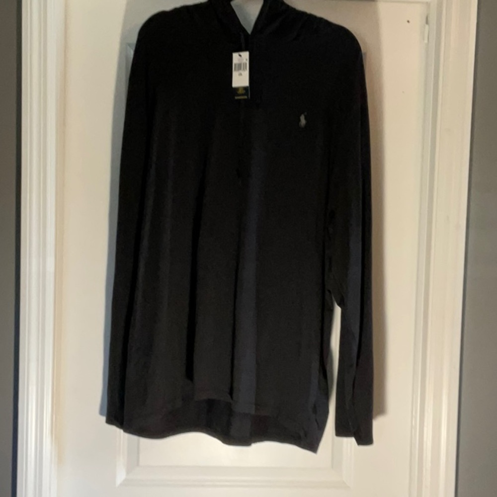 Polo Ralph Lauren Black Hoodie Shirt